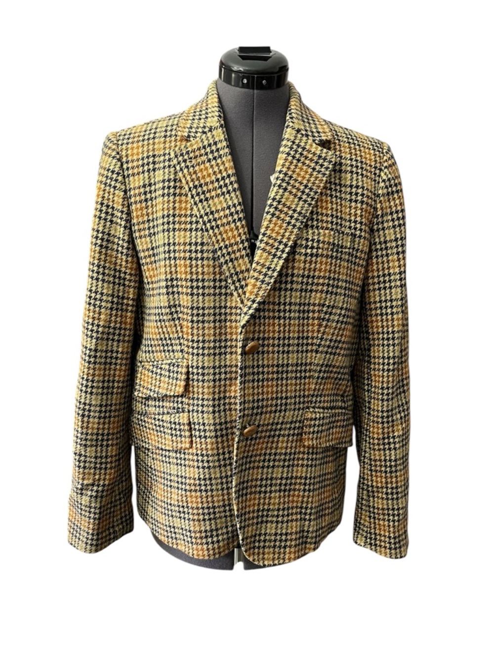 J. Crew Houndstooth Wool Blazer